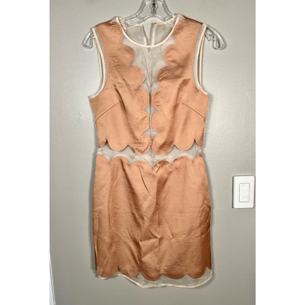 3.1 Phillip Lim spring 2011 Laser Cut Scalloped Organza Dress size 2 $895